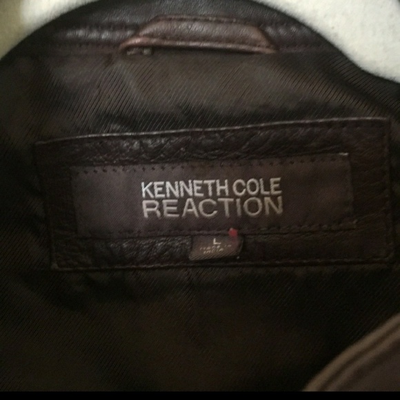 Kenneth Cole leather jacket - Picture 2 of 6